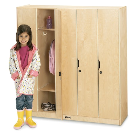 Jonti-Craft 5 Section Lockers with Doors 2621JC